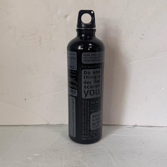 Black Motivational Water Bottle - Picture 6 of 15